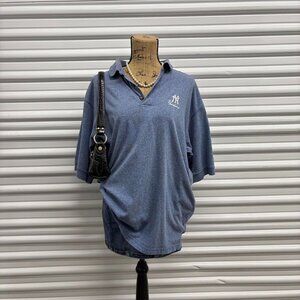Blue Vintage Lee New York Yankees polo shirt